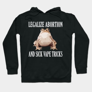 Legalize Abortion Frog Hoodie